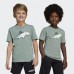 ADIDAS JD3438 ΠΑΙΔΙΚΗ ΒΑΜΒΑΚΕΡΗ ΜΠΛΟΥΖΑ T.Shirts UNISEX ΠΡΑΣΙΝΗ